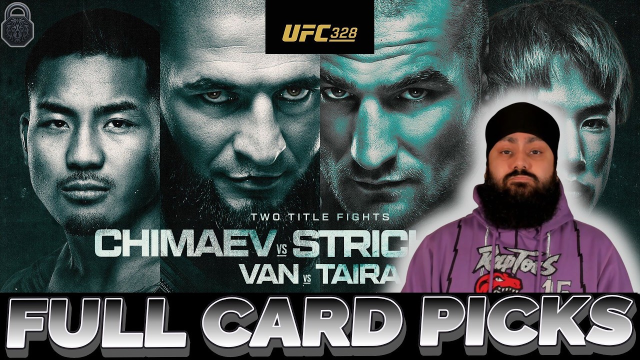 UFC 328 Full Card Picks & Predictions | Chimaev vs Strickland | The MMA Lock-Cast #377