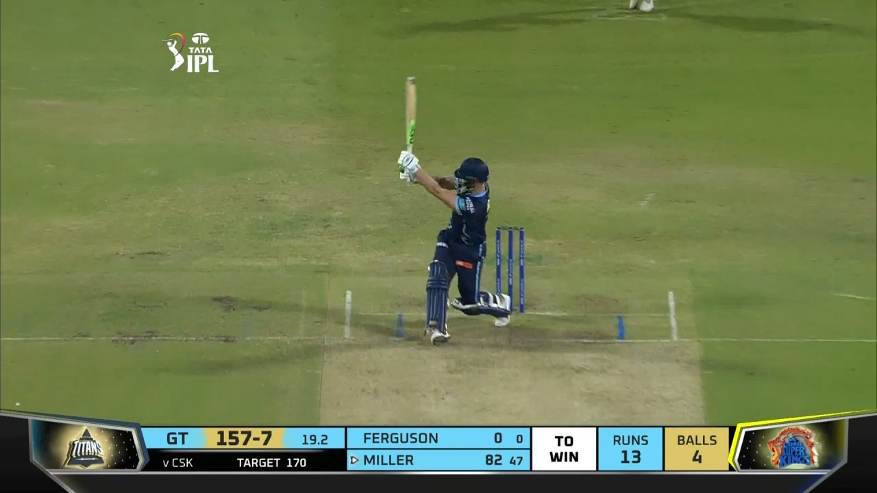 M29: GT vs CSK – David Miller Six