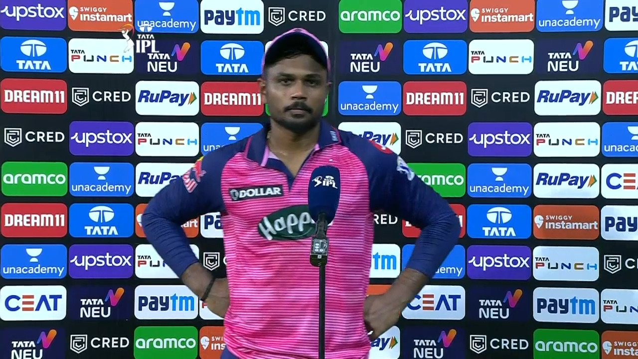 M44: RR vs MI – Sanju Samson Interview