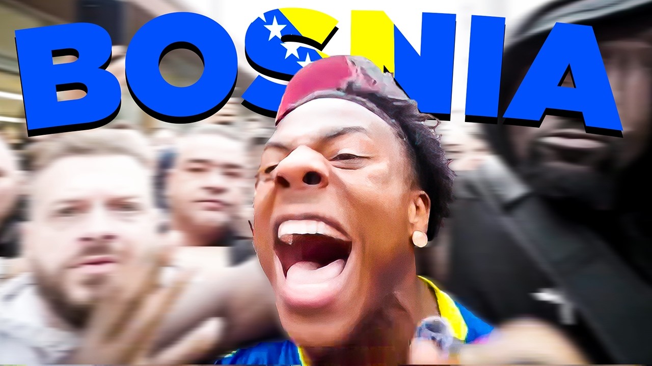 iShowSpeed visits Bosnia! 🇧🇦(Gone Crazy..)