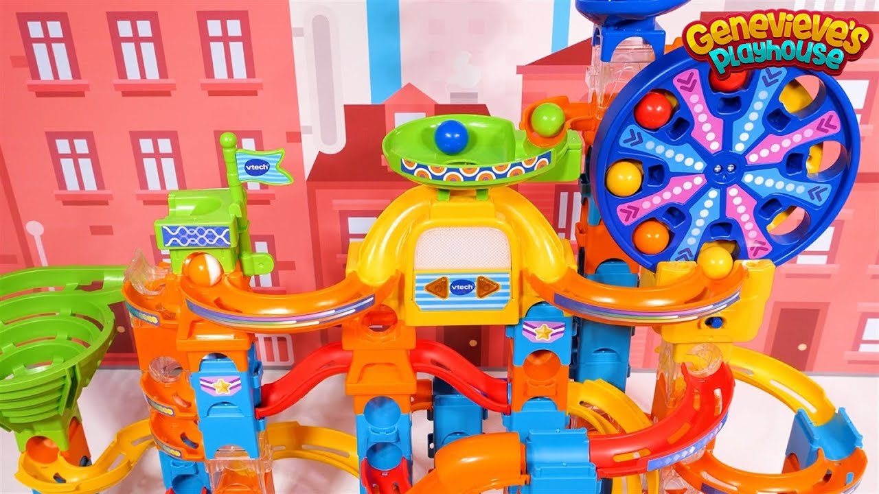 Toy Learning Video for Kids with the Colorful VTech Marble Maze!