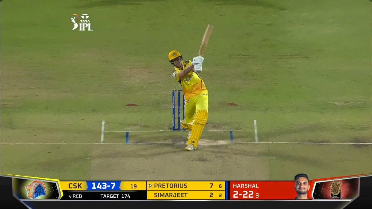 M49: RCB vs CSK – Dwaine Pretorius Six
