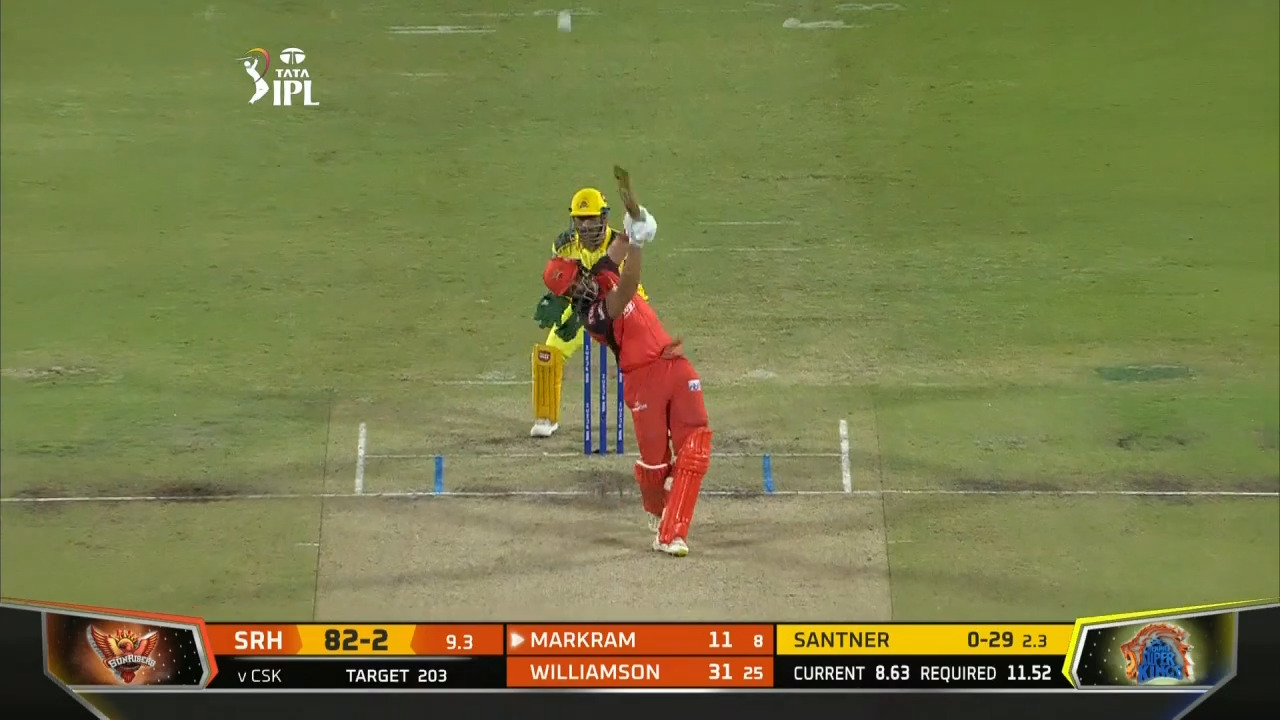 M46: SRH vs CSK – Aiden Markram Six