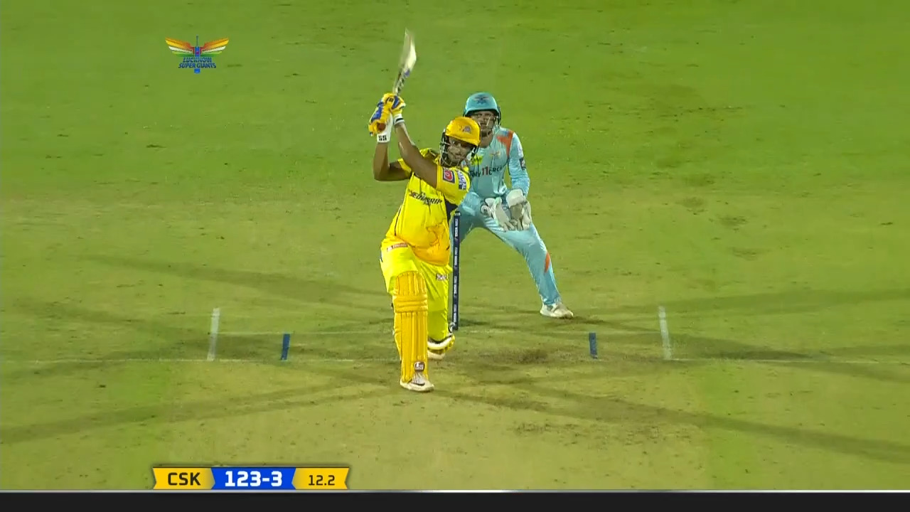 M07: LSG vs CSK – Shivam Dube Six