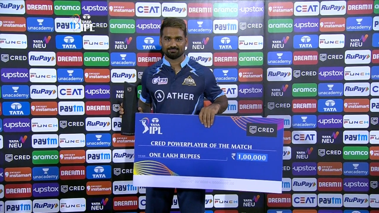 M43: GT vs RCB – CRED Power Player of the Match – Pradeep Sangwan