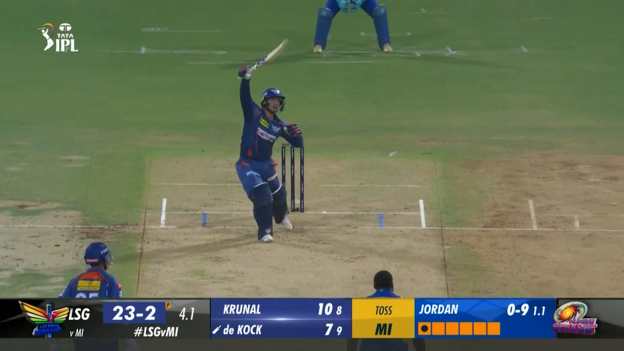 M63: LSG vs MI – Quinton De Kock Six