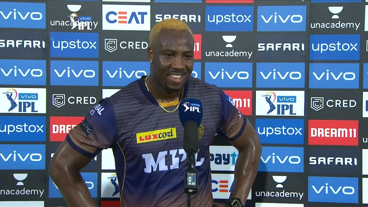 M05: KKR vs MI – Andre Russell Interview