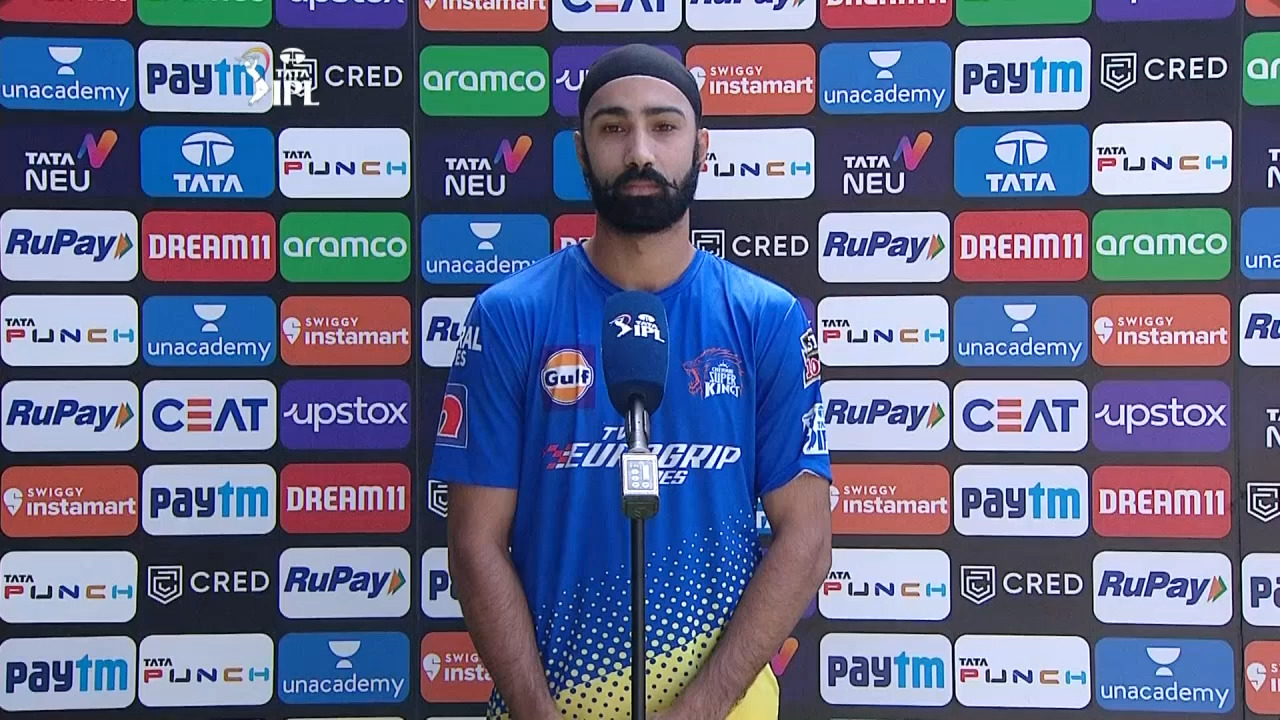 M62: CSK vs GT – Simarjeet Singh Interview background