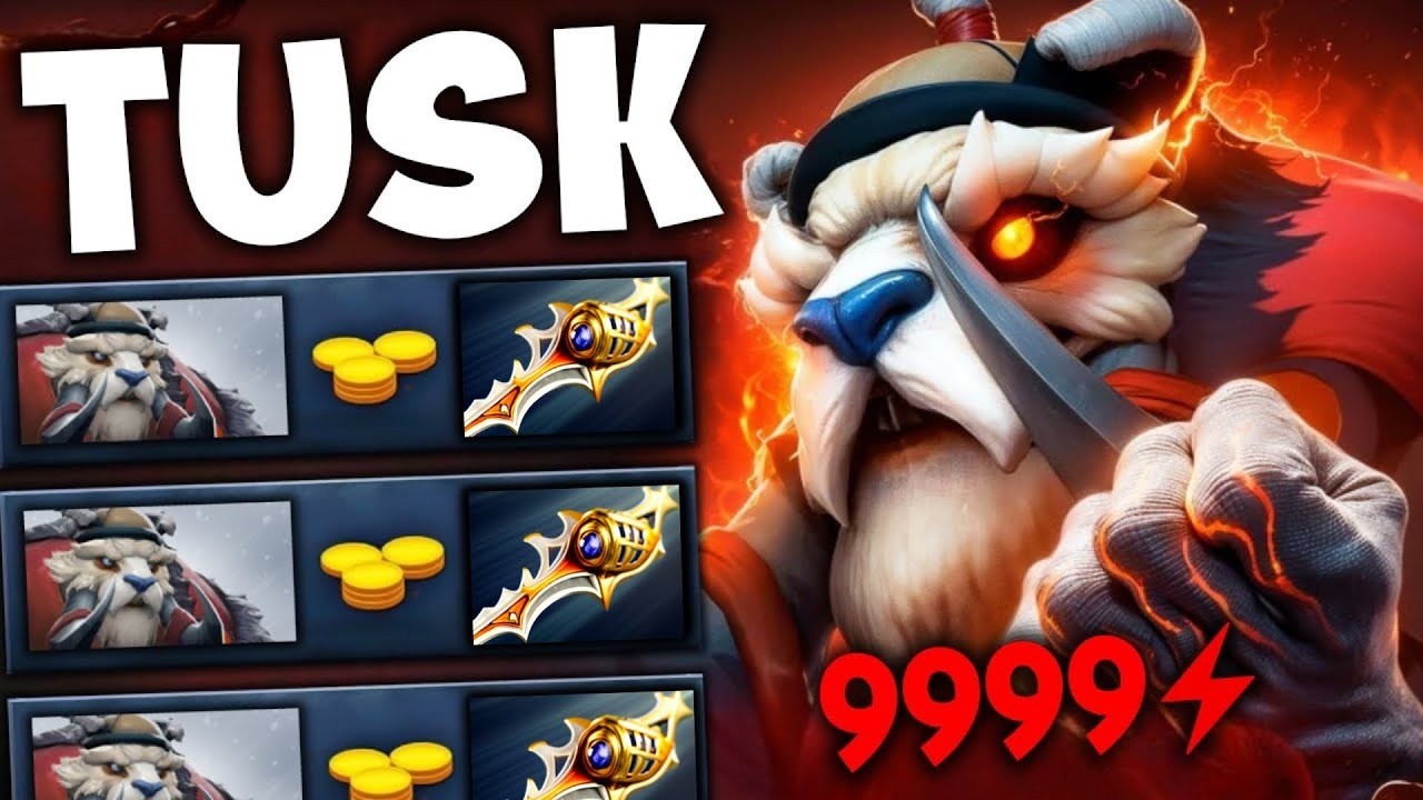 35 Kills Tusk One Punch Man🔥🔥🔥x5 Divine Rapiers +1000 Damage | Dota 2 Gameplay