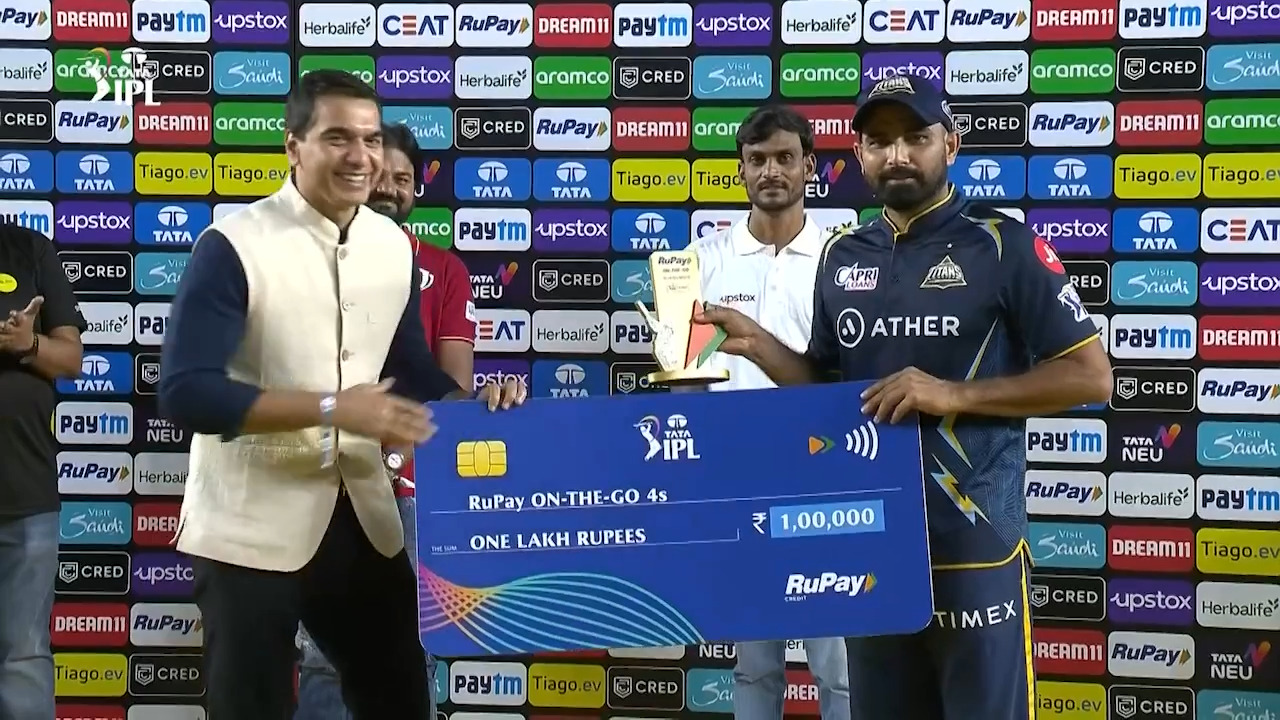 M44: GT vs DC – RuPay On-The-Go 4s of the Match – Hardik Pandya