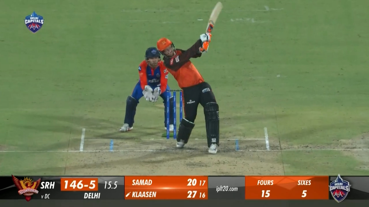 M40: DC vs SRH – Heinrich Klaasen Six
