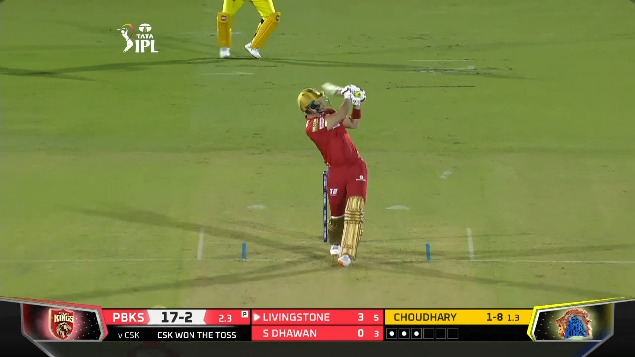 M11: CSK vs PBKS – Liam Livingstone Six