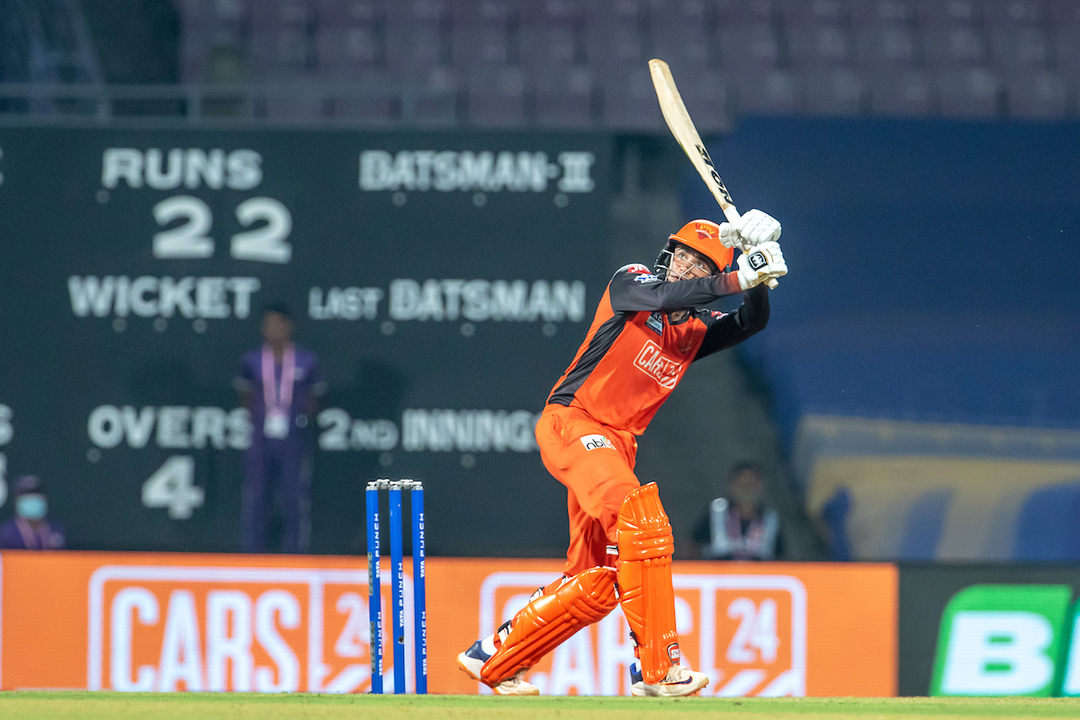 Abhishek Sharma's handy opening contribution of 42(32)
