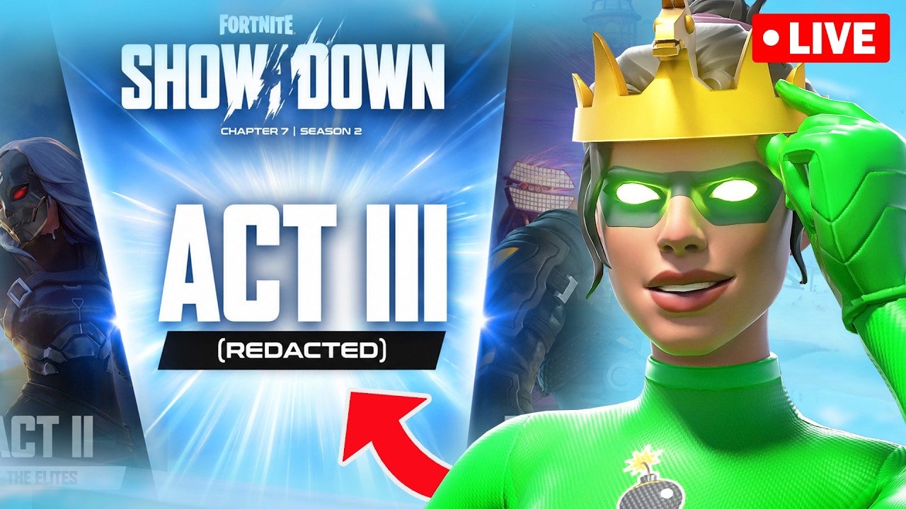 FORTNITE ACT III UPDATE SOON!
