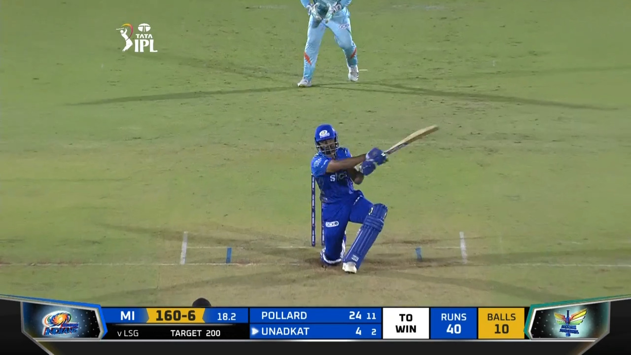 M26: MI vs LSG – Jaydev Unadkat Six