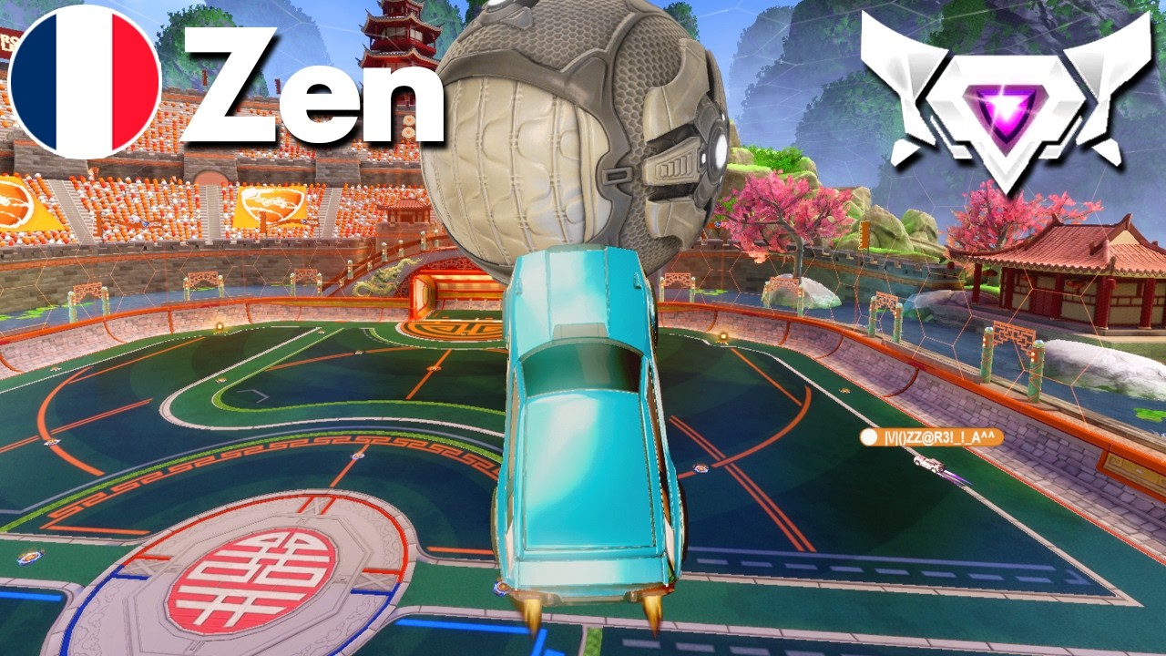 ZEN Rocket League Gameplay (SSL 2v2) background