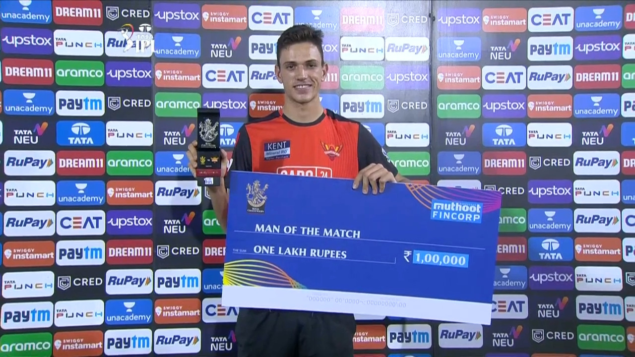 M36: RCB vs SRH – Man of the Match – Marco Jansen