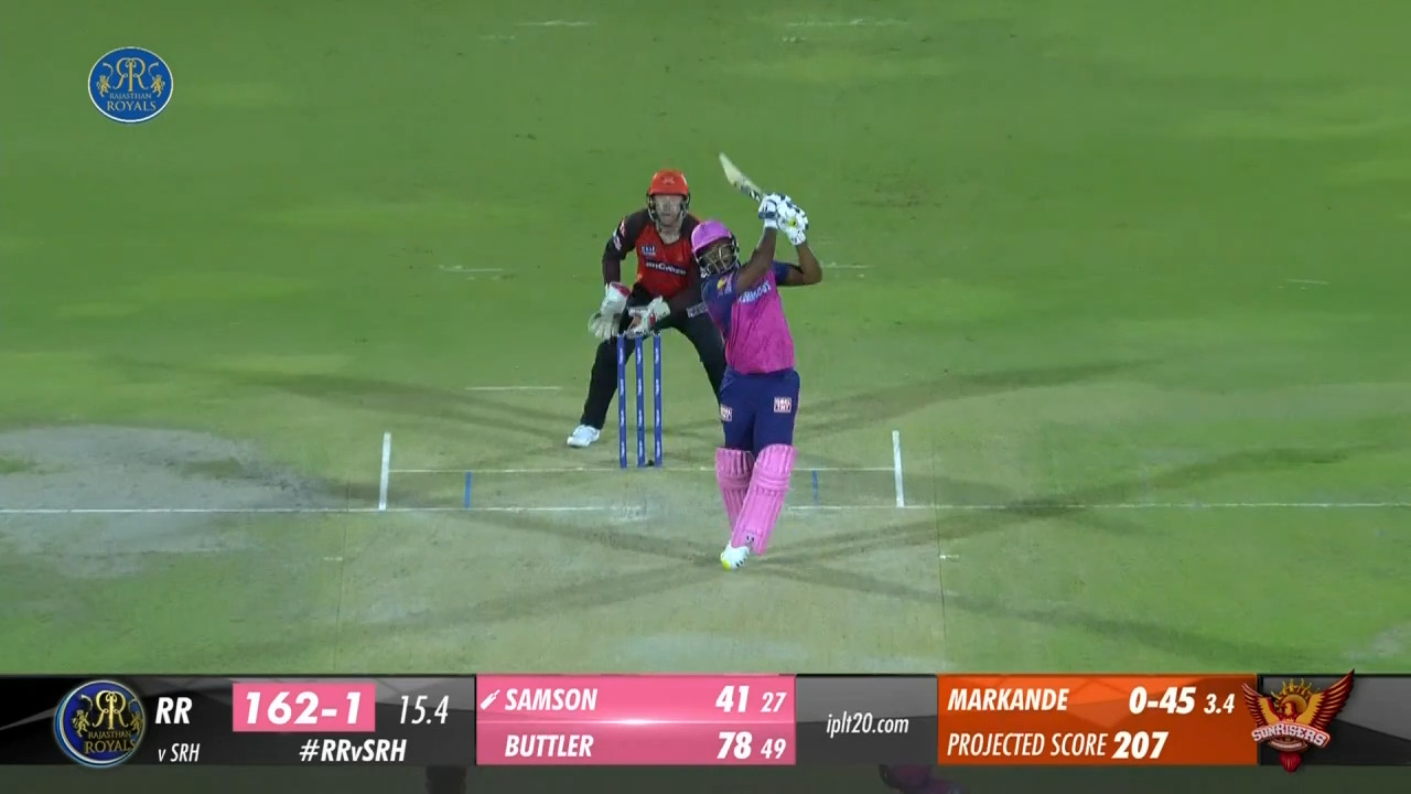 M52: RR vs SRH – Sanju Samson Six
