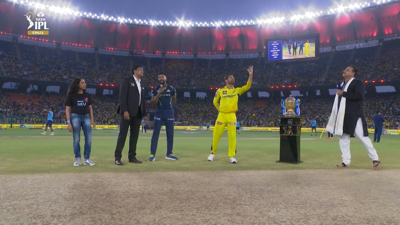 Final: CSK vs GT – Toss