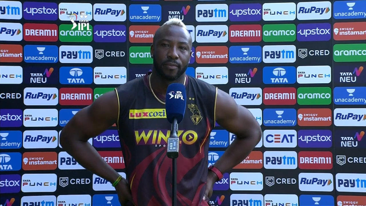 M41: DC vs KKR – Andre Russell Interview