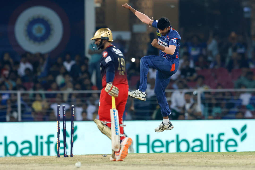 Bulls-Eye: Yash Thakur produces a superb reflex direct-hit run-out
