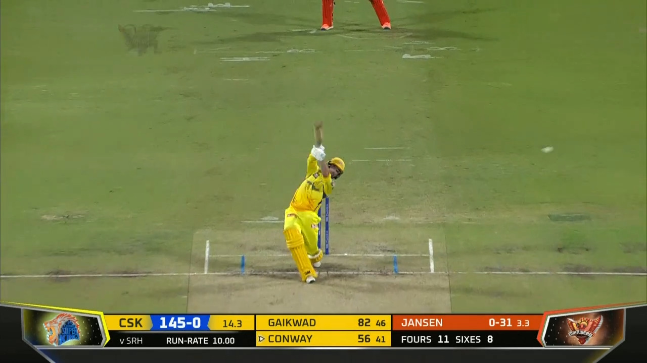 M46: SRH vs CSK – Devon Conway Six