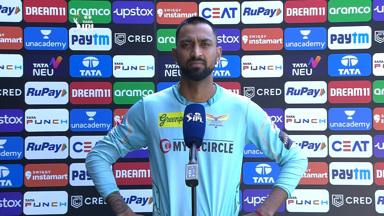 M45: DC vs LSG – Krunal Pandya Interview