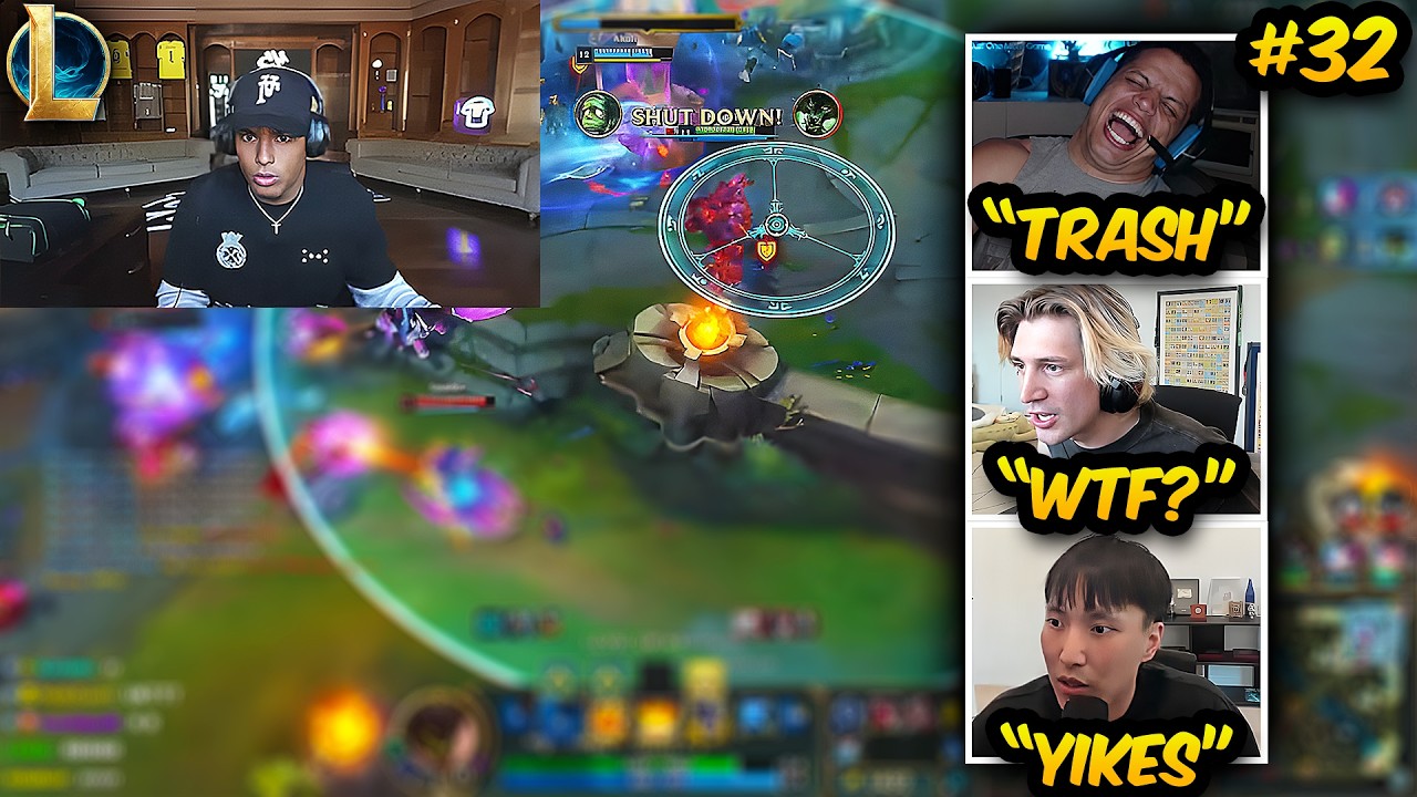 Streamers Reacts To Marlon's Rank 1 Malphite! - League of Legends Funny Moments #32