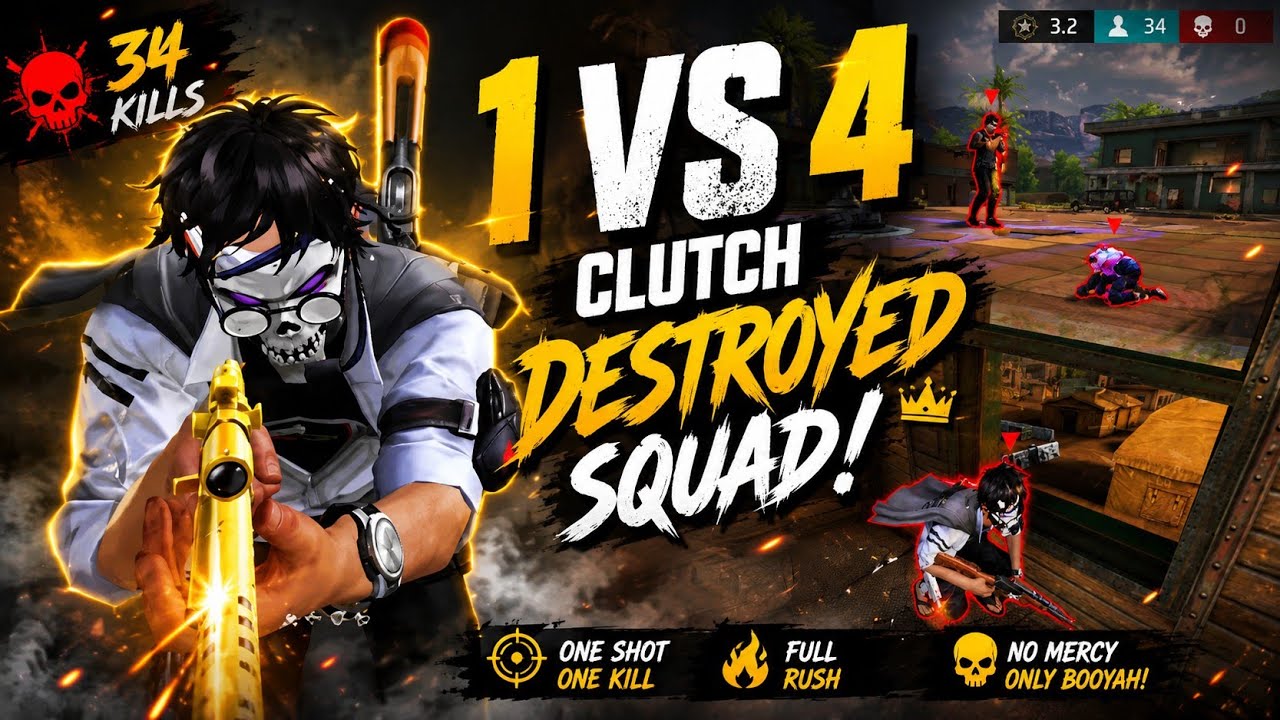 Free fire Funny game 🎮🎮