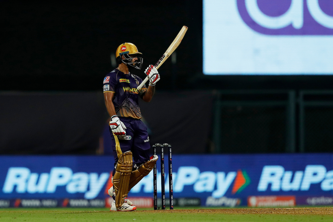 Nitish Rana’s counter-attacking 57 (34)