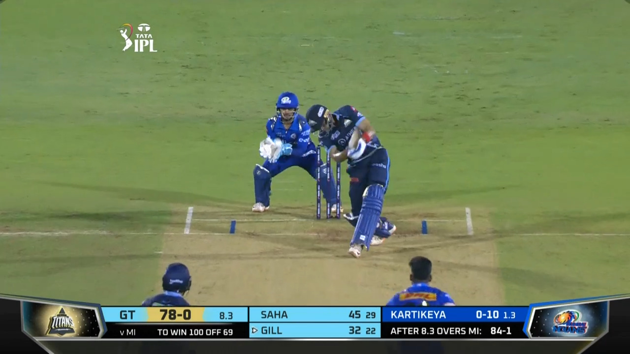 M51: GT vs MI – Shubman Gill Six