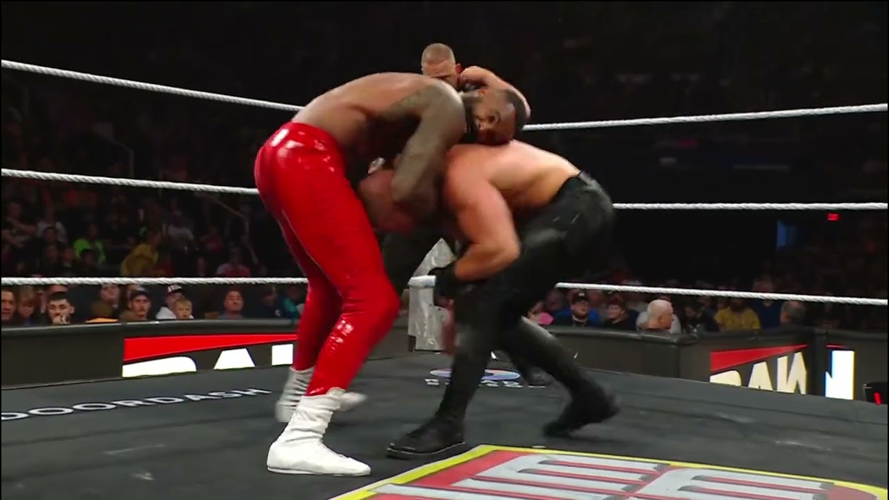 Joe Hendry & The Street Profits Vs The Vision, Seth Rollins Destroyed - WWE RAW 11/05/2026 background