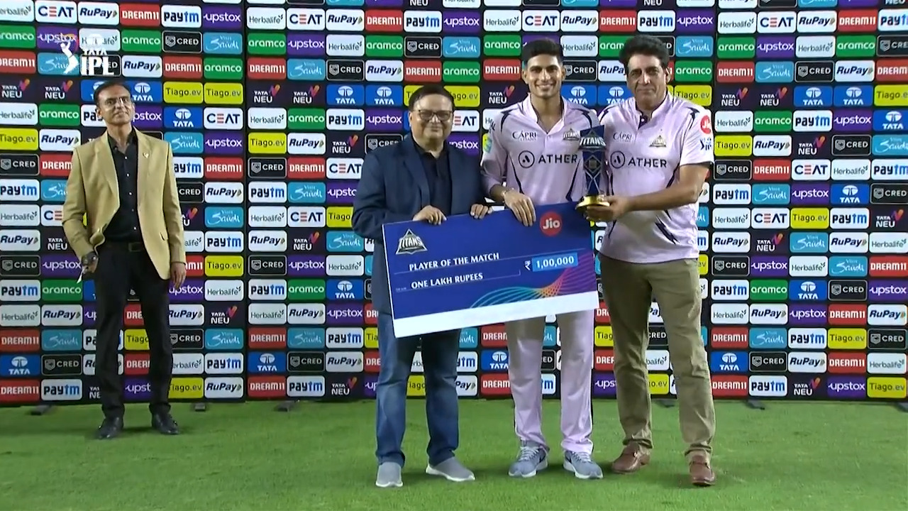 M62: GT vs SRH – Man of the Match – Shubman Gill
