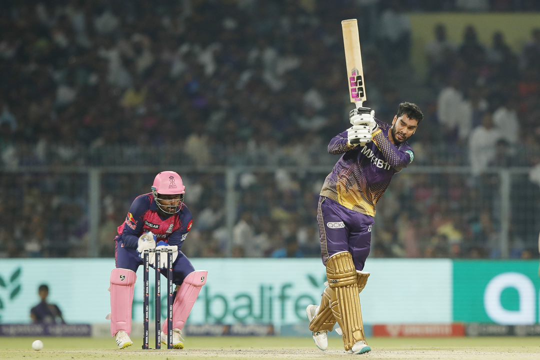 Hammered: Venkatesh Iyer breaks the shackles with two sumptuous hits