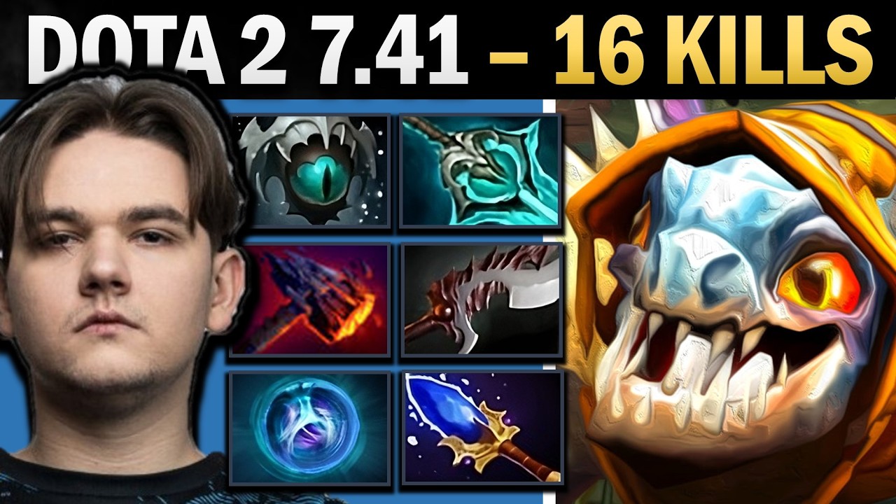 Slark Dota 2 7.41 with Linkens and Skadi - Dota 2 Gameplay background