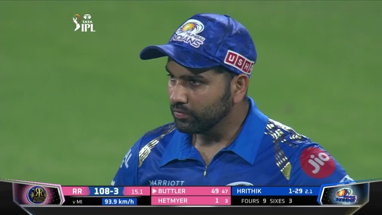 M44: RR vs MI – Jos Buttler Six
