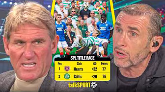 Simon Jordan & Martin Keown REACT to Old Firm DRAMA as Celtic & Hearts are set for SPL Title FINALE!
