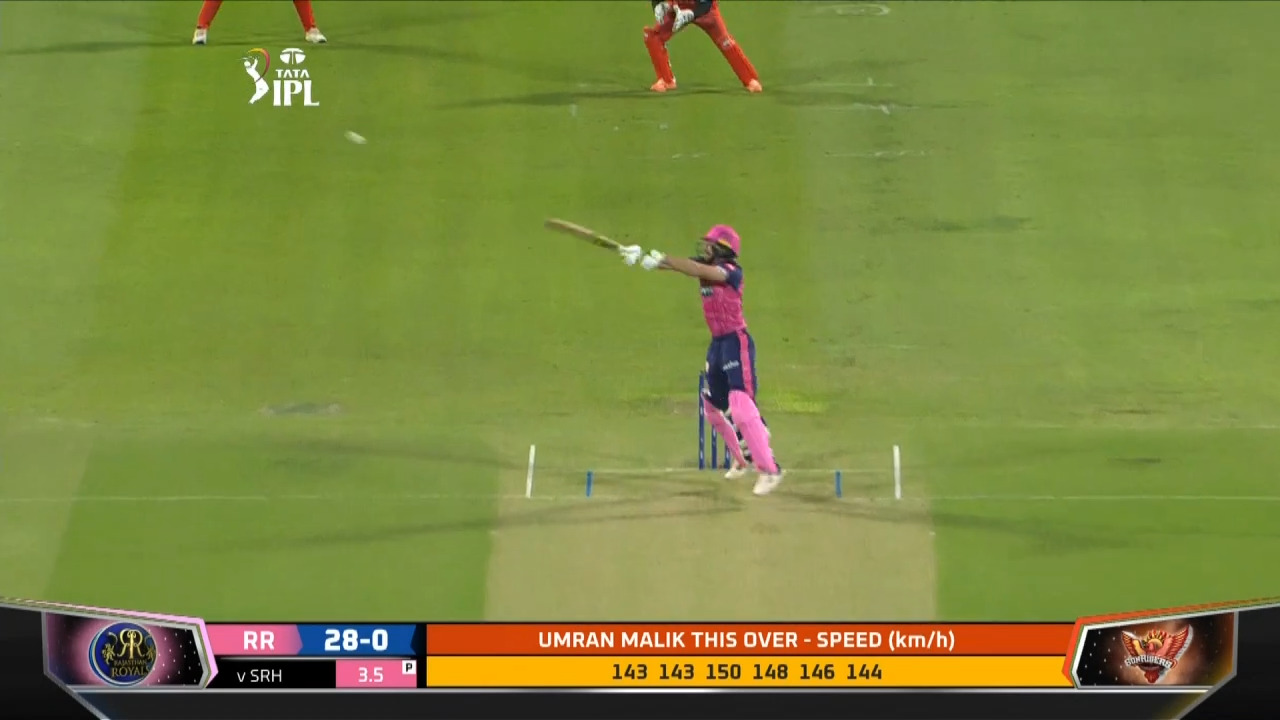 M05: SRH vs RR – Jos Buttler Six
