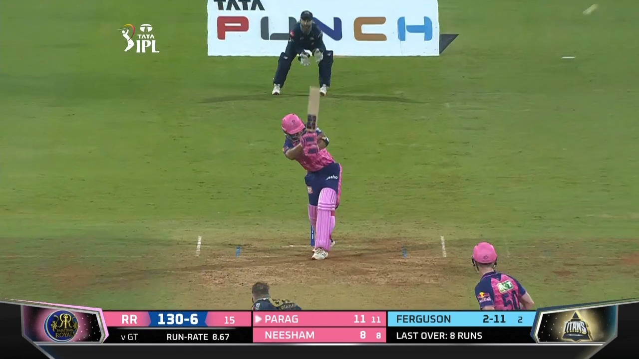 M24: RR vs GT – Riyan Parag Six