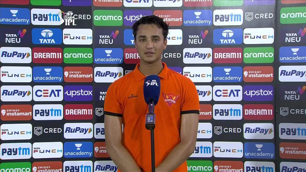 M36: RCB vs SRH – Abhishek Sharma Interview