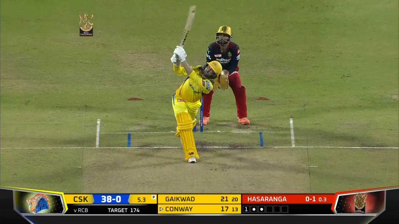 M49: RCB vs CSK – Devon Conway Six