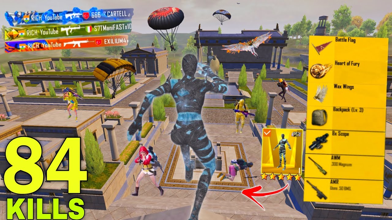 84 Kills🔥 IN 20 MINUTES NEW HARDEST GAMEPLAY 🥵 Pubg mobile