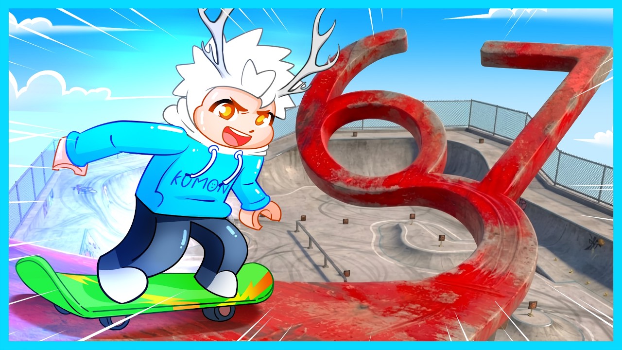 Buka TAMAN BERMAIN SKATEBOARD Paling BESAR Di DUNIA! background