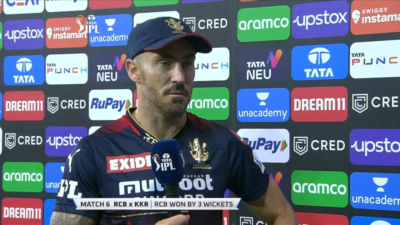 M06: RCB vs KKR – Post Match Presentation