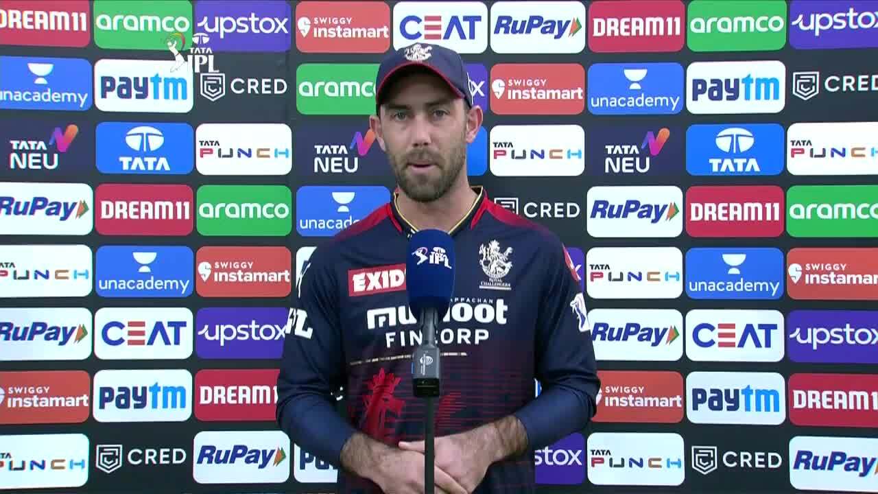 M18: RCB vs MI – Glenn Maxwell Interview