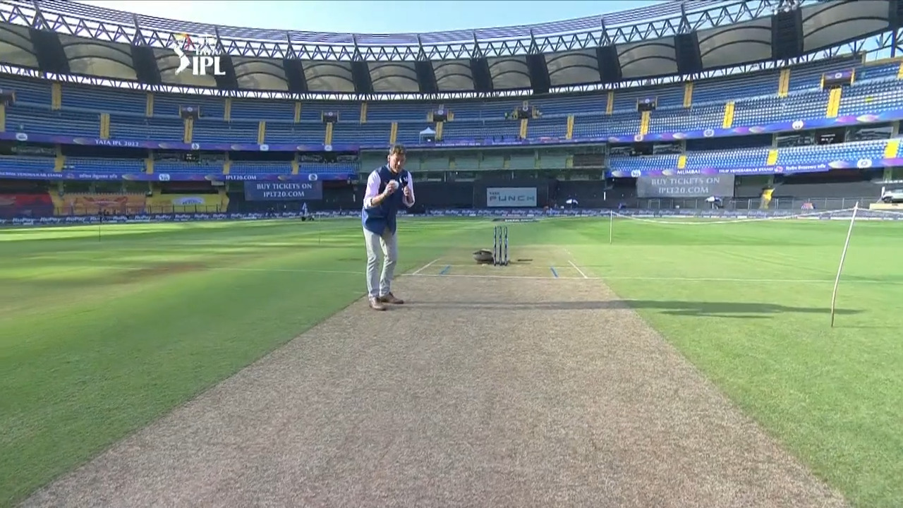M08: KKR vs PBKS – Pitch Report background