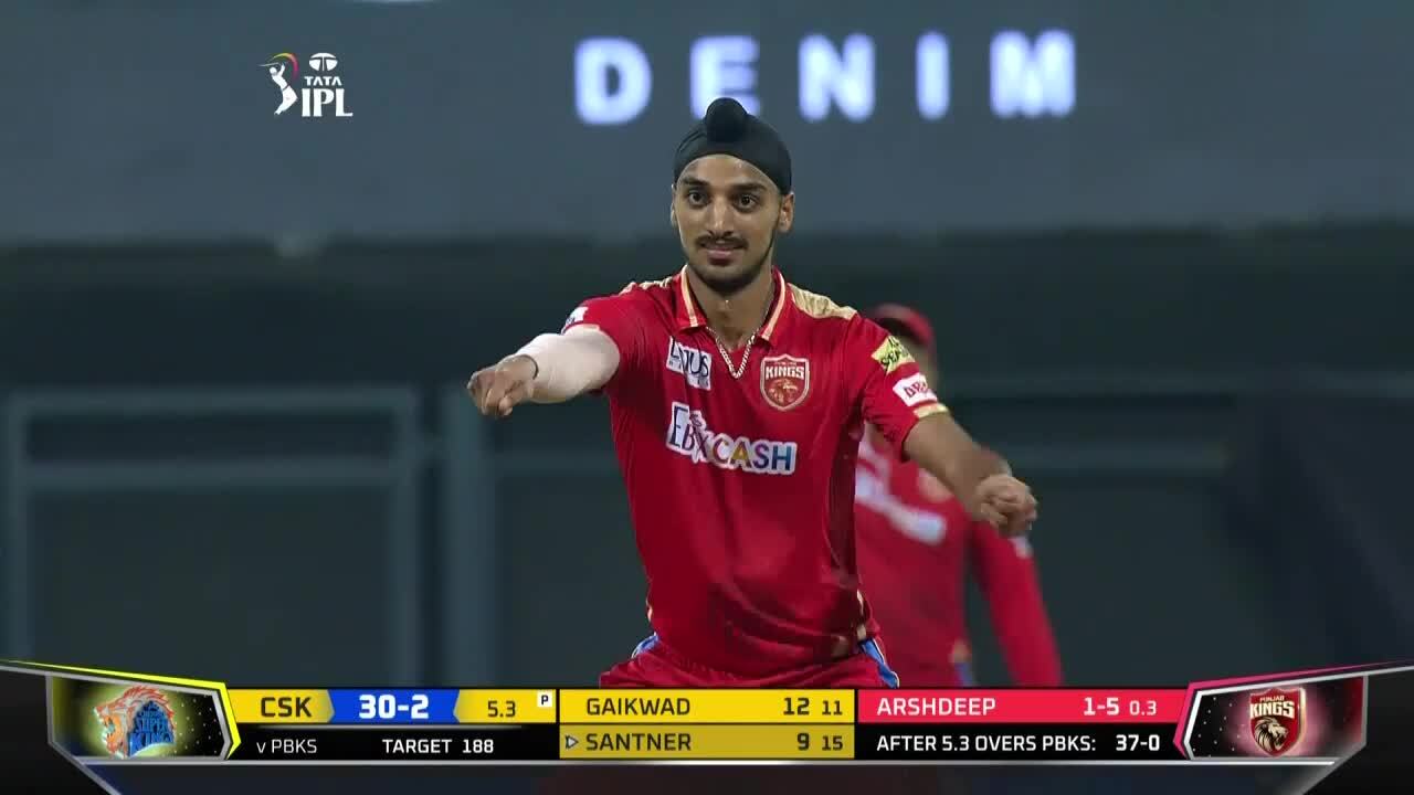 M38: PBKS vs CSK – Fall of Wickets
