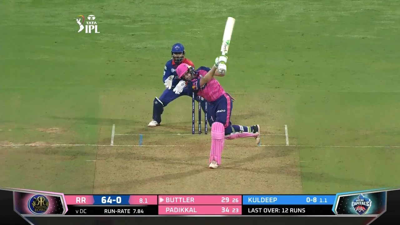 M34: DC vs RR – Jos Buttler Six