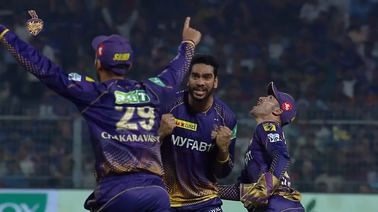 M53: KKR vs PBKS – Fall of Wickets background