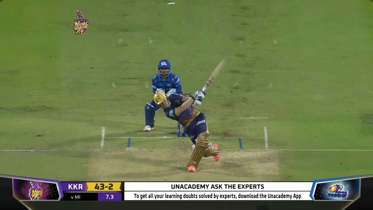 M14: KKR vs MI – Sam Billings Six background